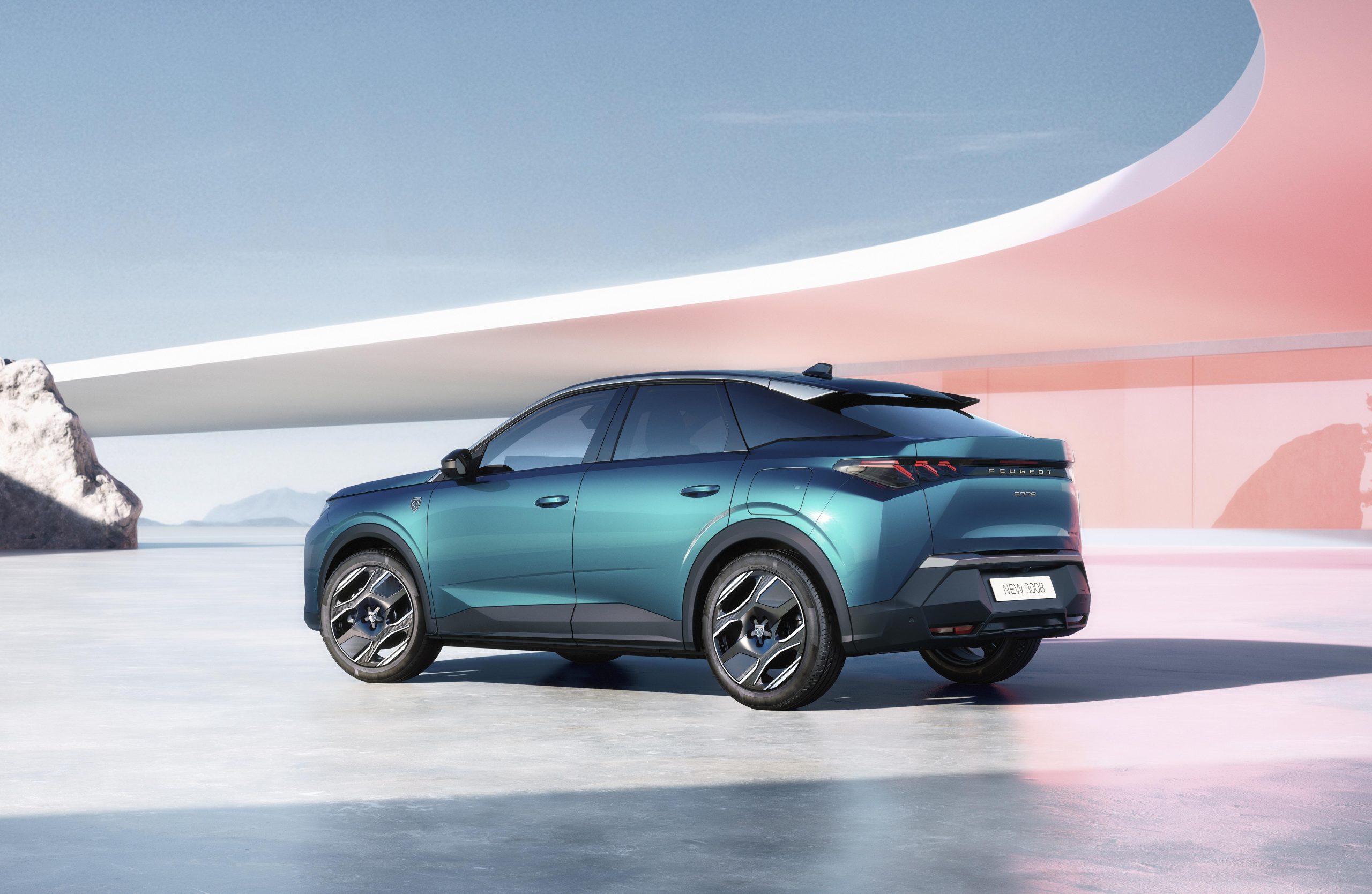 Peugeot 3008 Heckansicht