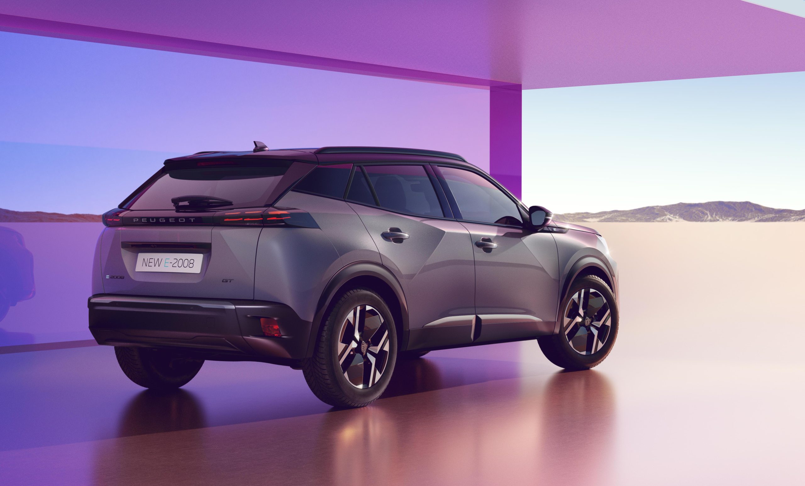 Peugeot 2008 Heckansicht