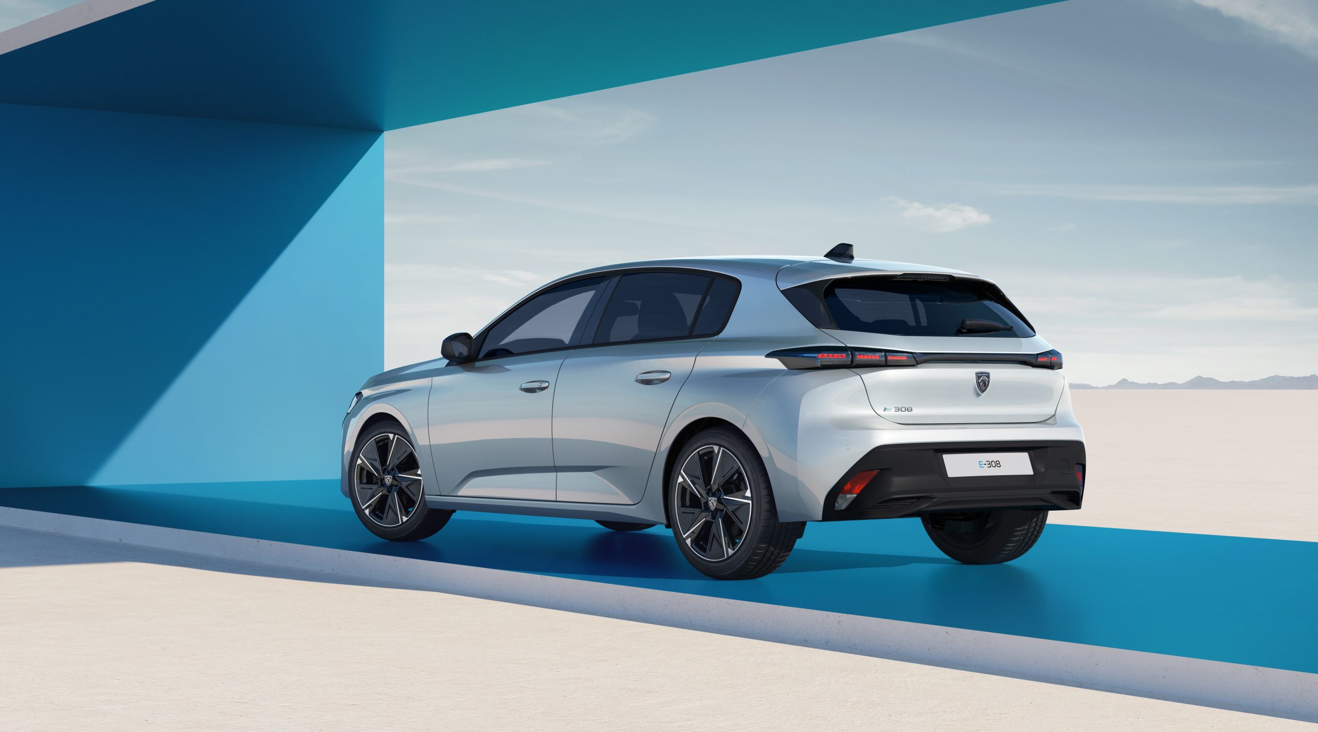 Peugeot 308 Heckansicht